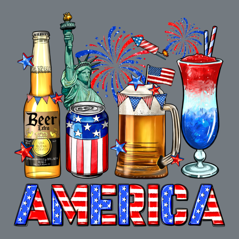 4th Of July American Drinks America Heavyweight Sweatshirt by Neo Western | Teevron
