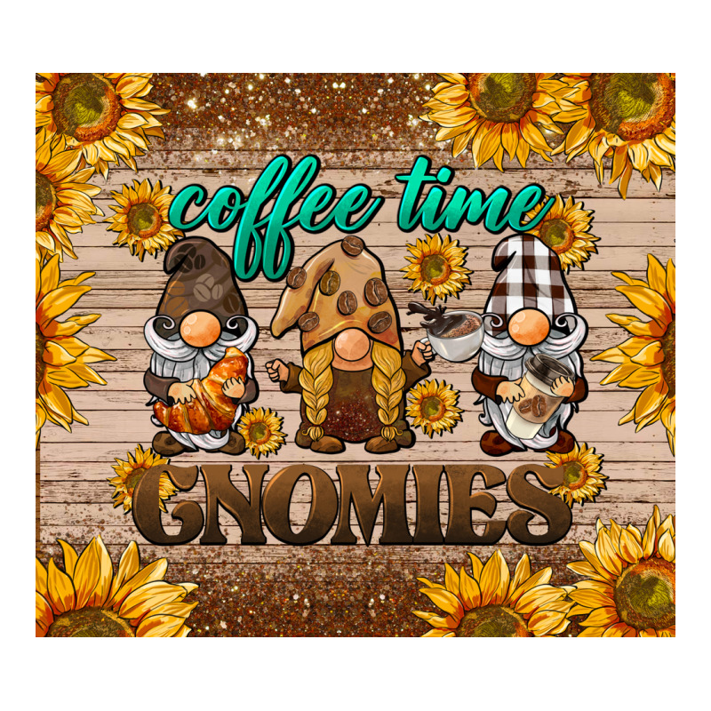 Coffee Time Gnomies Premium Tee by BarkalooDesign | Teevron