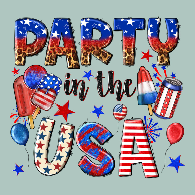 Party In The Usa Premium Sweatshirt by NancyCooperArtShop | Teevron
