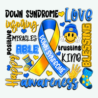 Down Syndrome Awareness Typography Premium Hoodie | Teevron
