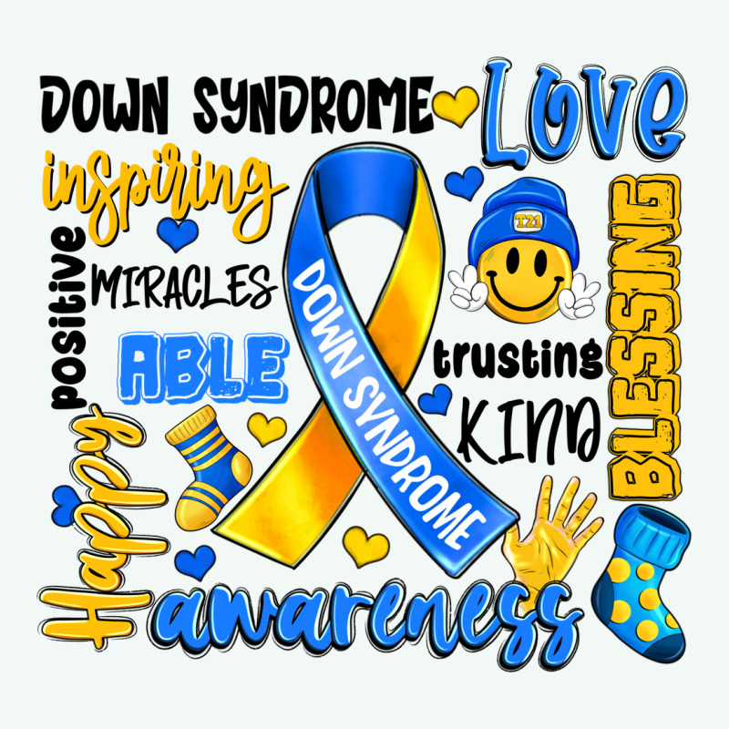 Down Syndrome Awareness Typography Premium Hoodie by Artiststas | Teevron