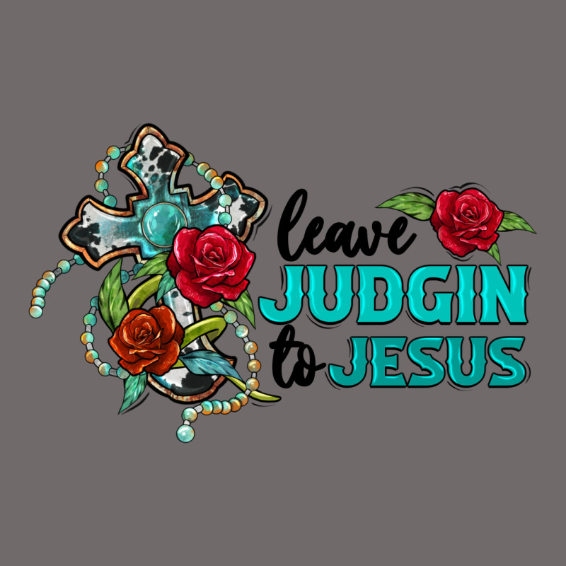 Leave Judgin To Jesus Urban Heavy Tee by BarkalooDesign | Teevron