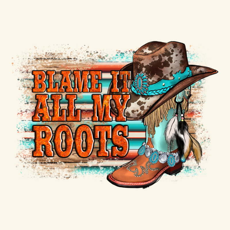 Blame It All My Roots Premium Hoodie by AdoDesignShop | Teevron