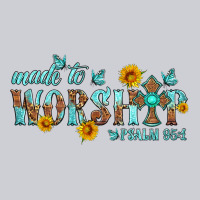 Made To Worship With Sunflowers Heavyweight Sweatshirt | Teevron