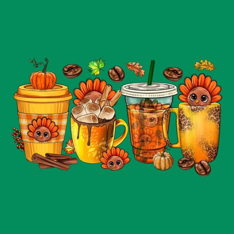 Thanksgiving Coffee Cups Urban Hoodie by texasbilliewilder | Teevron