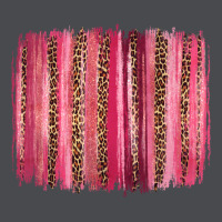 Valentines Day Leopard Glitter Brushstroke Zipper Hoodie | Teevron