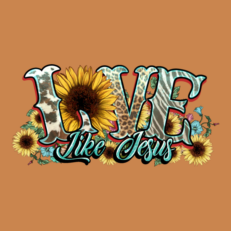 Love Like Jesus Sunflowers Heavyweight Hoodie by NancyCooperArtShop | Teevron