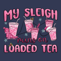 My Sleigh Runs On Loaded Tea Heavyweight Hoodie | Teevron