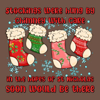 Stockings Were Hung By Chimney Premium Sweatshirt | Teevron
