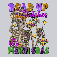 Bead Up Bitches It's Mardi Gras Skeleton Heavyweight Sweatshirt | Teevron