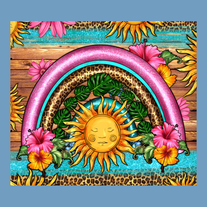 Summer Rainbow Urban Heavy Tee by HRA Design Shop | Teevron