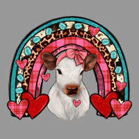 Valentines Heifer Rainbow Vintage Hoodie | Teevron