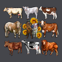 Western Cowsand Sunflowers Long Sleeve Tee | Teevron