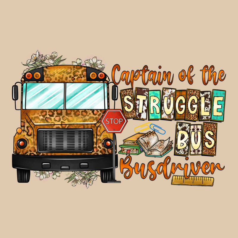 Captain Of Struggle Bus Busdrive Heavyweight Sweatshirt by CowhideDigitalArt | Teevron
