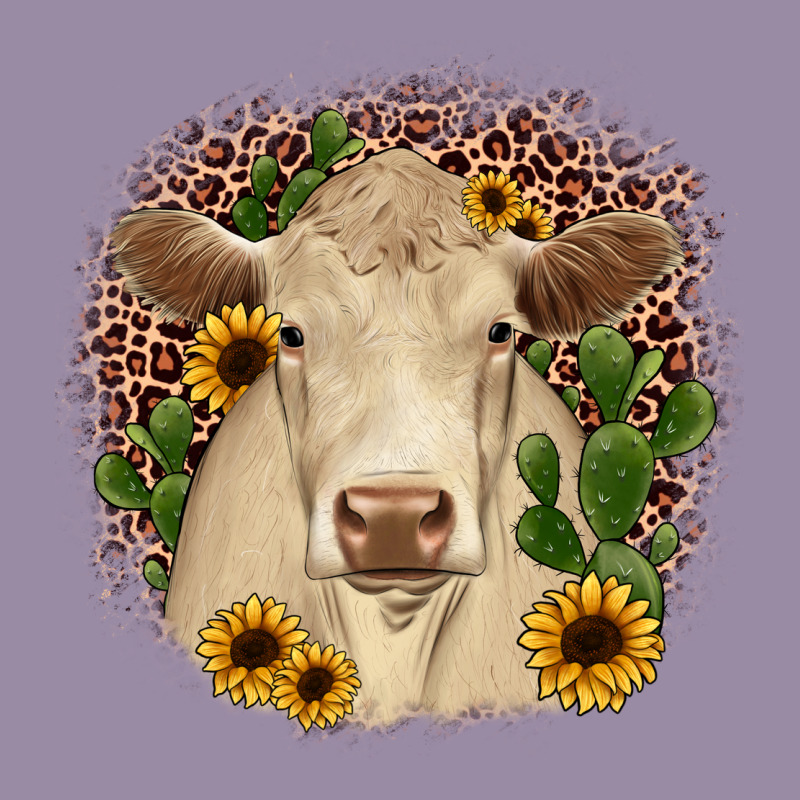 Charolais Leopard Cactus Sunflower Classic Tee by JahusDesignShop | Teevron