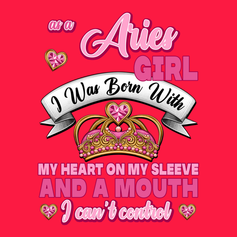 As A Aries Girl I Was Born With My Heart On My Sleeve And A Mouth Zipper Hoodie by Jasminsmagicworld | Teevron