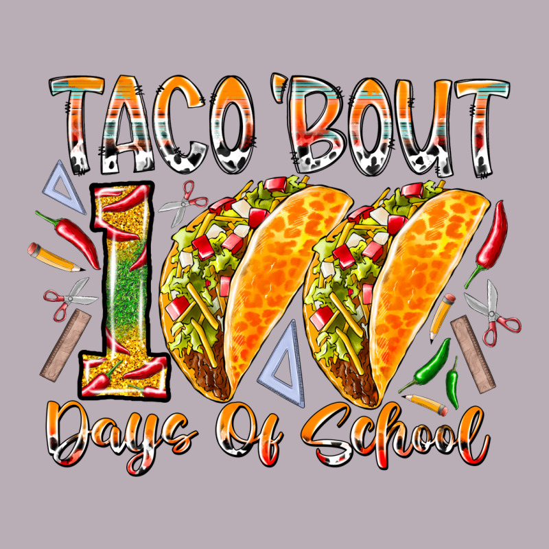 Taco Bout 100 Days Of School Vintage Tee by RacoonDesign | Teevron