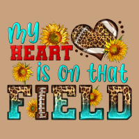 My Heart Is On That Field American Football Vintage Tee | Teevron