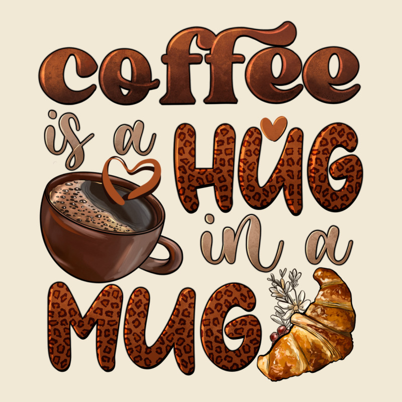 Coffee Is A Hug In A Mug Premium Tee by BarkalooDesign | Teevron