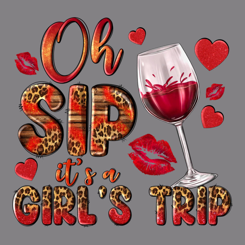 Oh Sip Its A Girls Trip Heavyweight Hoodie by NancyCooperArtShop | Teevron