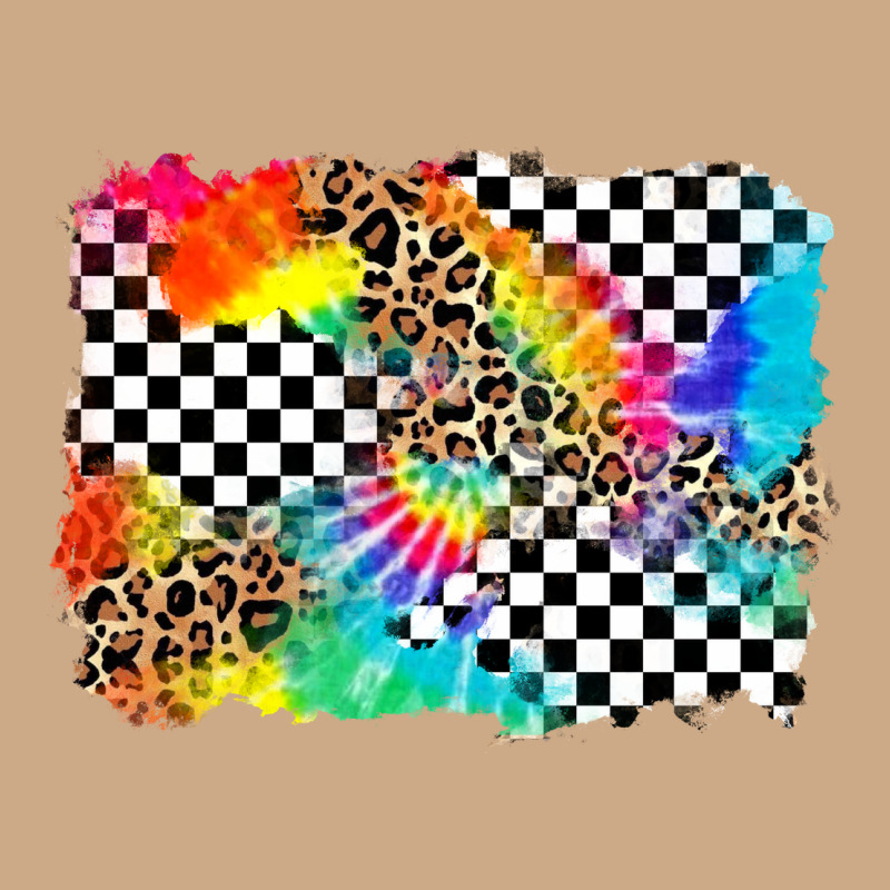 Race Leopard Tie Dye Background Vintage Hoodie by Zillion Design Studio | Teevron