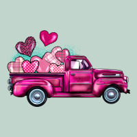 Valentine's Day Pink Truck Zipper Hoodie | Teevron