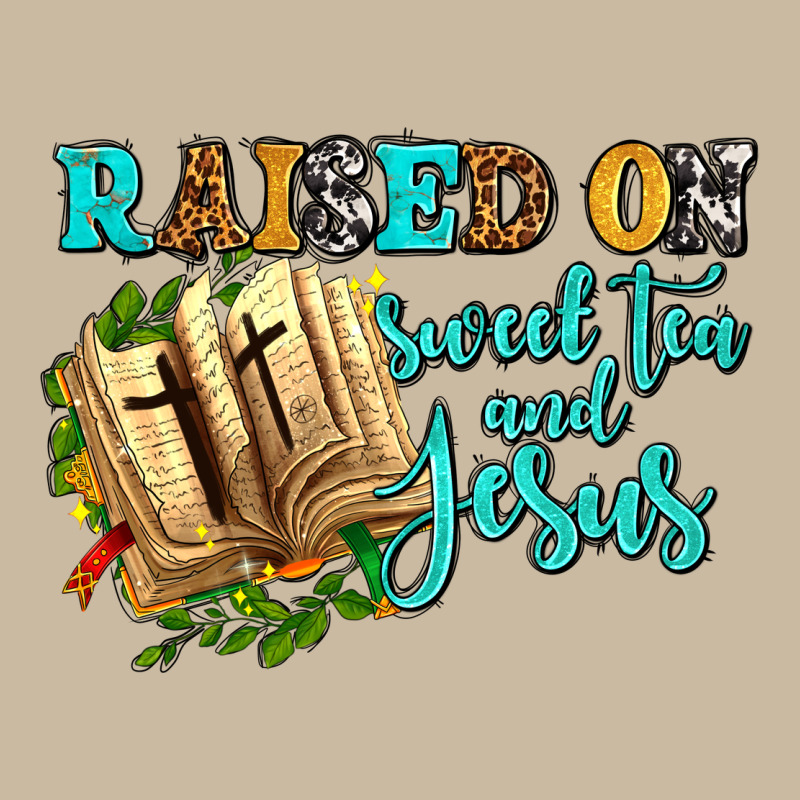 Raised On Sweet Tea And Jesus Long Sleeve Tee by AdoDesignShop | Teevron