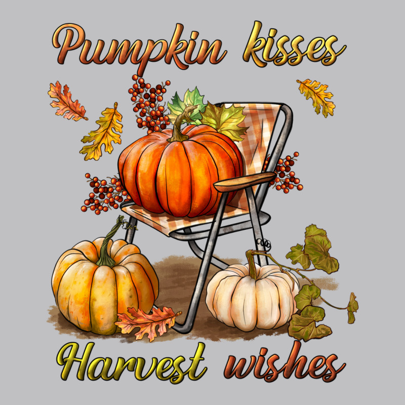 Pumpkin Kisses Harvest Wishes Long Sleeve Tee by BundleAndBundleShop | Teevron