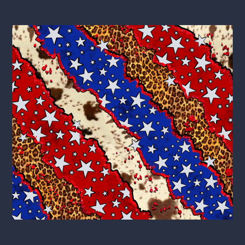 4th Of July Usa Flag Leopard Cowhide 20oz Tumbler Heavyweight Sweatshirt by Neo Western | Teevron