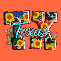 Texas Tx Serape Sunflower Cowhide Premium Hoodie | Teevron