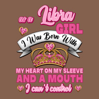 As A Libra Girl I Was Born With My Heart On My Sleeve And A Mouth Zipper Hoodie | Teevron