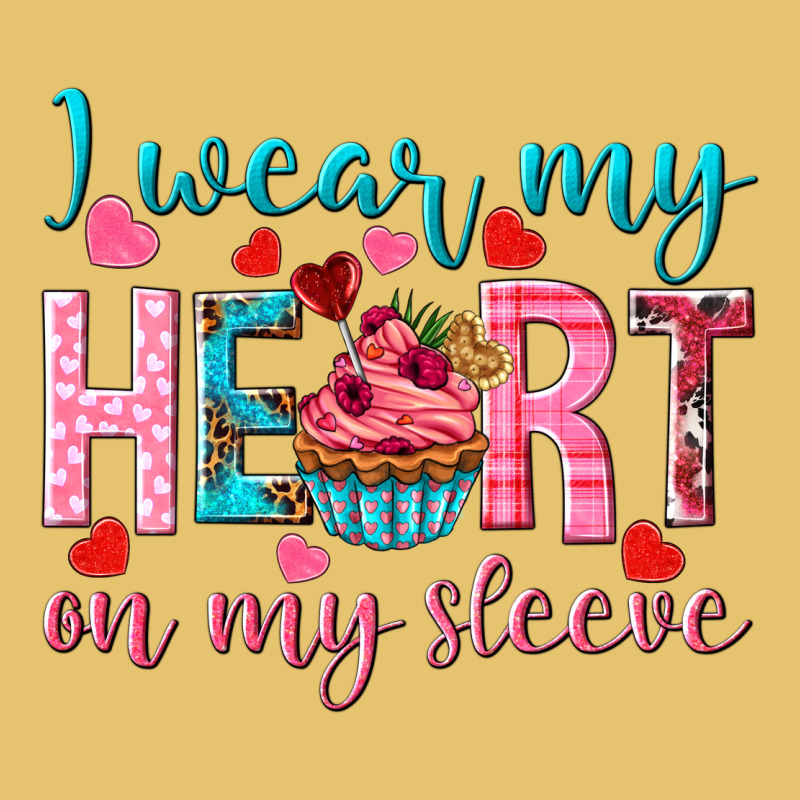 I Wear My Heart On My Sleeve Premium Sweatshirt by NancyCooperArtShop | Teevron