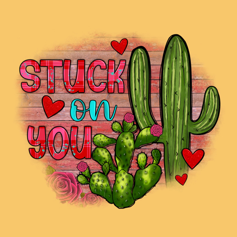 Stuck On You Cactus Vintage Hoodie by JahusDesignShop | Teevron