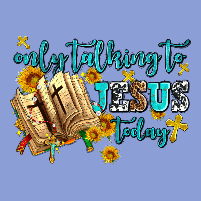 Only Talking To Jesus Today Long Sleeve Tee by AdoDesignShop | Teevron