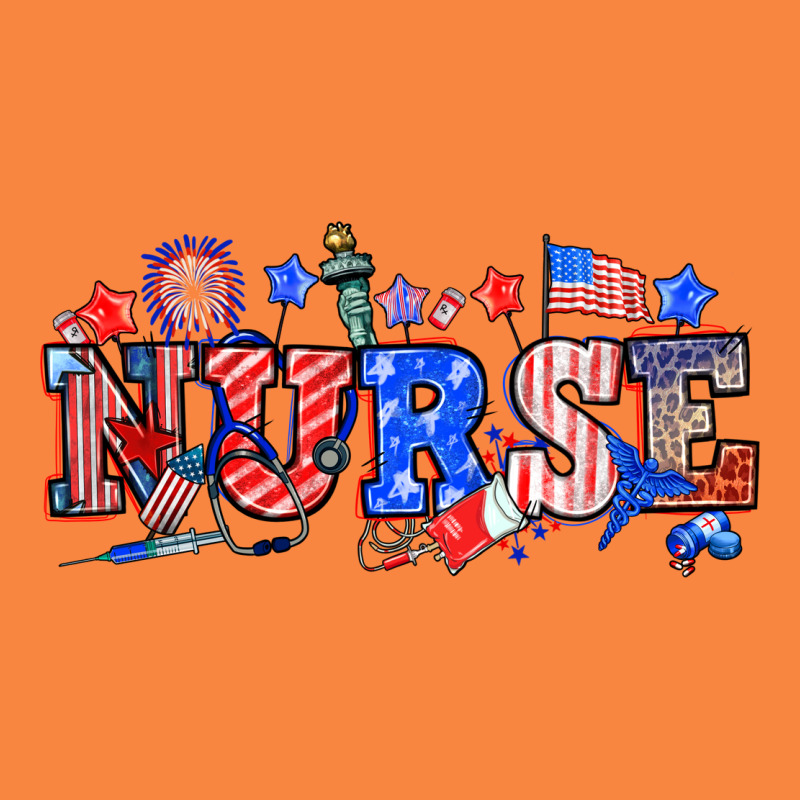 4th Of July Nurse Premium Sweatshirt by NancyCooperArtShop | Teevron