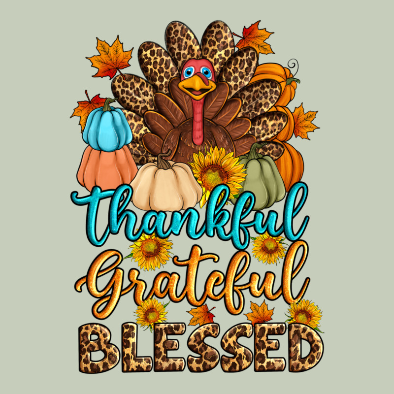 Thankful Grateful Blessed Turkey Classic Tee by Artiststas | Teevron