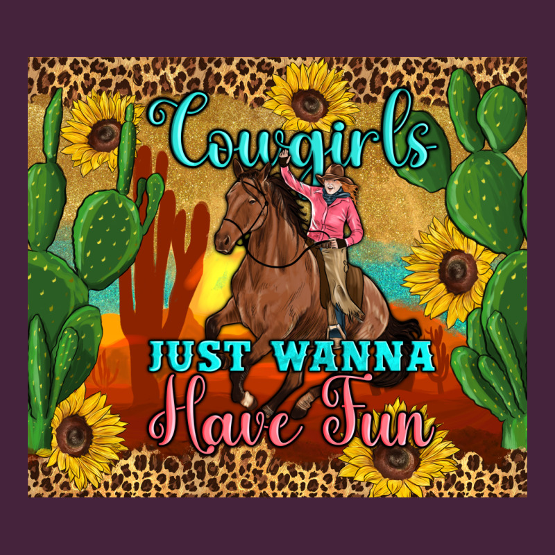 Cowgirls Just Wanna Have Fun Long Sleeve Tee by Artiststas | Teevron