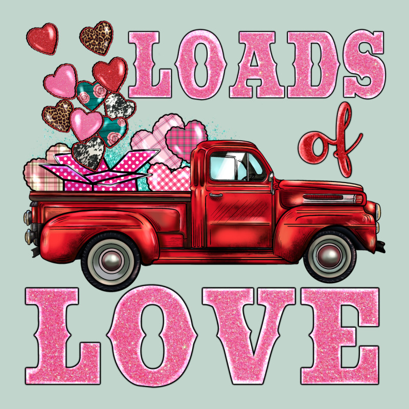 Loads Of Love Truck Zipper Hoodie by BarkalooDesign | Teevron