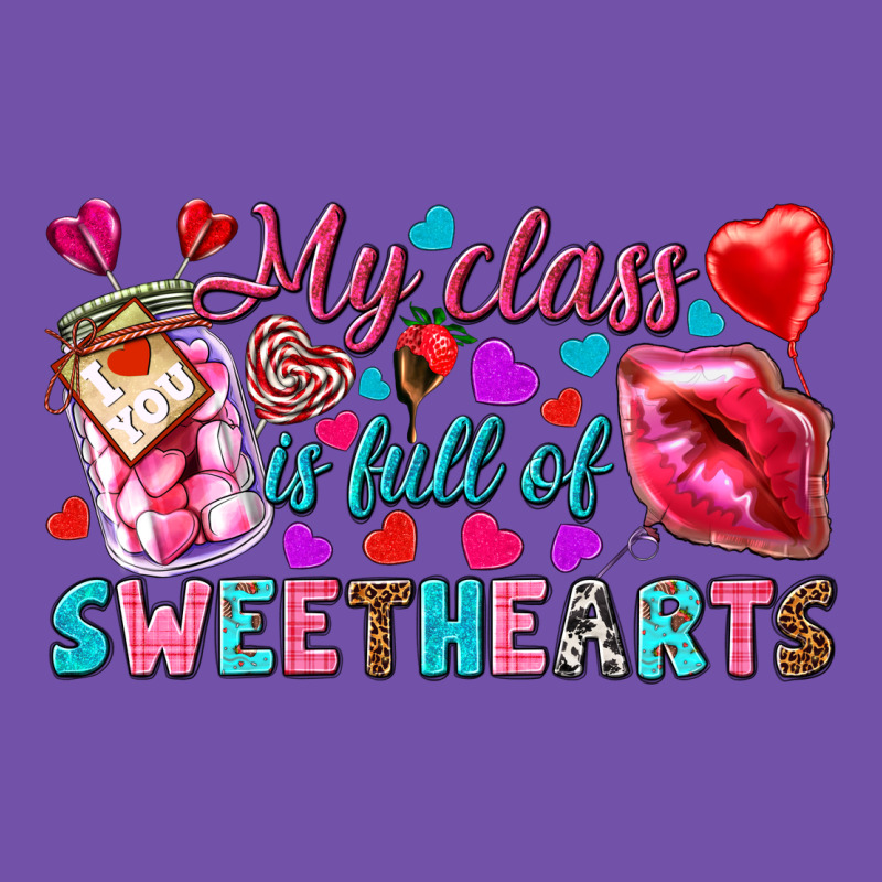 My Class Is Full Of Sweethearts Premium Sweatshirt by NancyCooperArtShop | Teevron