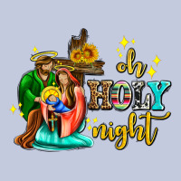 Oh Holy Night With Sunflower And Cross Long Sleeve Tee | Teevron