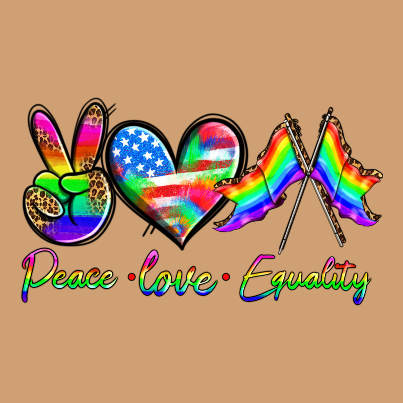 Peace Love Equality Vintage Tee by HRA Design Shop | Teevron