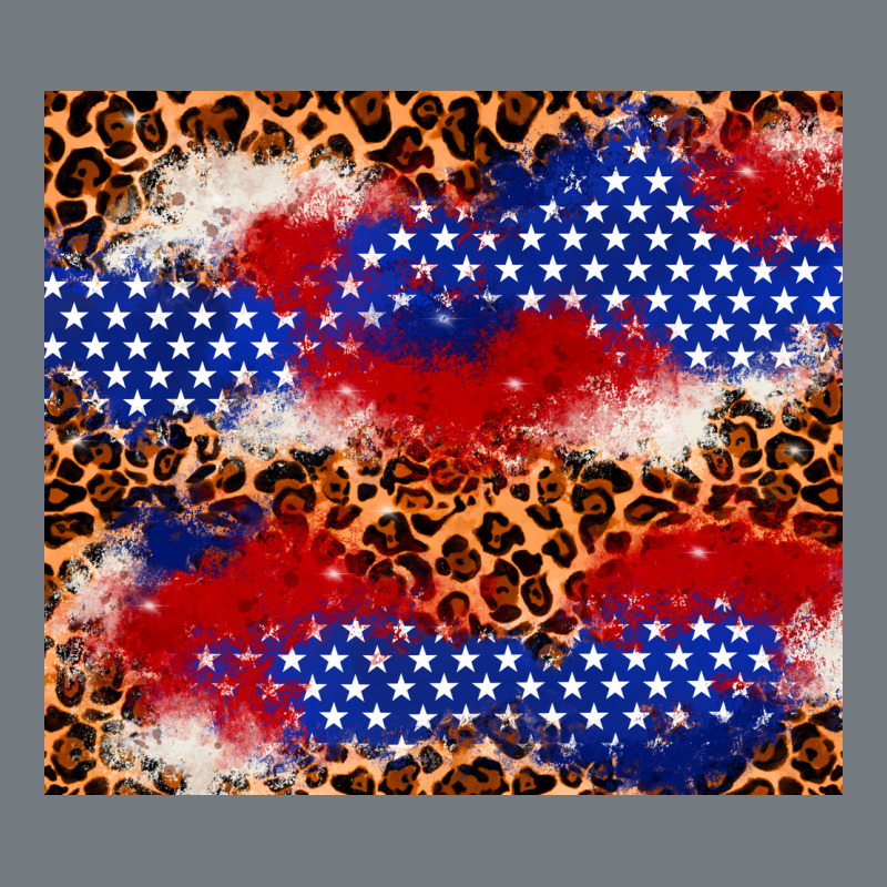 4th Of July Usa Flag Leopard 20oz Tumbler Heavyweight Sweatshirt by Neo Western | Teevron