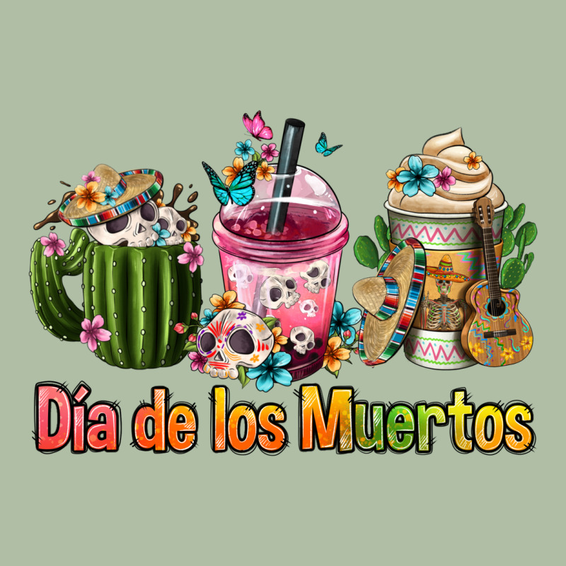 Mexican Día De Los Muertos Coffee Cups Urban Heavy Tee by FaDigitalArtStudio | Teevron