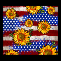 4th Of July Usa Flag Sunflower 20oz Tumbler Heavyweight Sweatshirt | Teevron