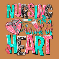Nursing Is A Work Of Heart Heavyweight Hoodie | Teevron