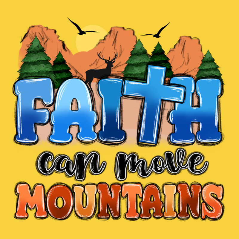 Faith Can Move Mountains Premium Sweatshirt by MaliasSmallBusiness | Teevron