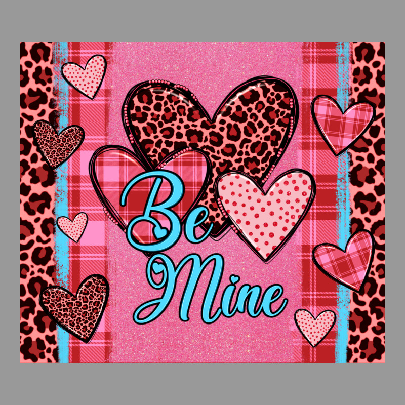 Be Mine Heart Tumbler Vintage Hoodie by JahusDesignShop | Teevron