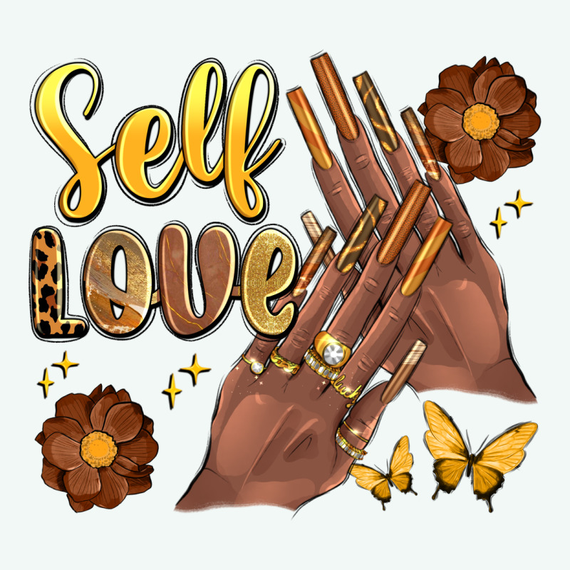 Black Woman Self Love Nails Premium Hoodie by Artiststas | Teevron