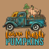 Farm Fresh Pumpkins Truck Vintage Hoodie | Teevron