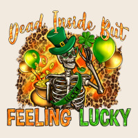 Dead Inside But Feeling Lucky Zipper Hoodie | Teevron
